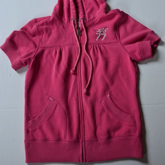 American Eagle Outfitters Tops - AE Short Sleeved Hoodie